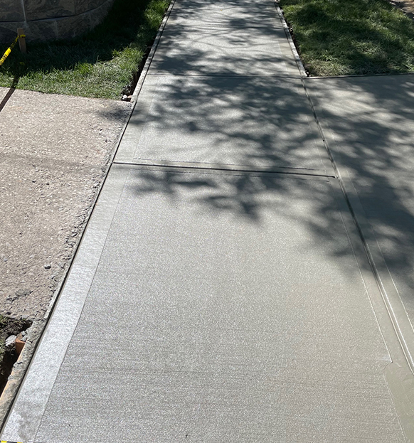 smooth concrete street